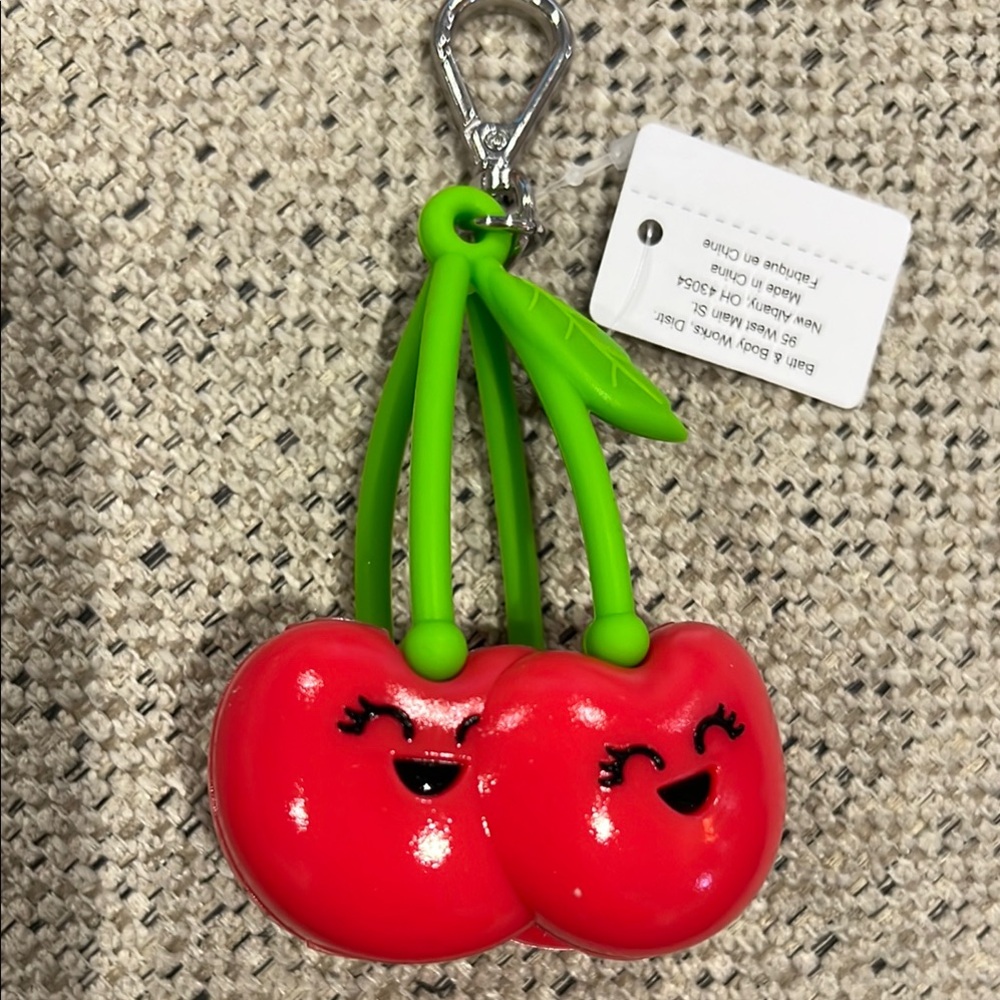 Bath and Body works Cherry pals, pocketbac Holder. New with tags
